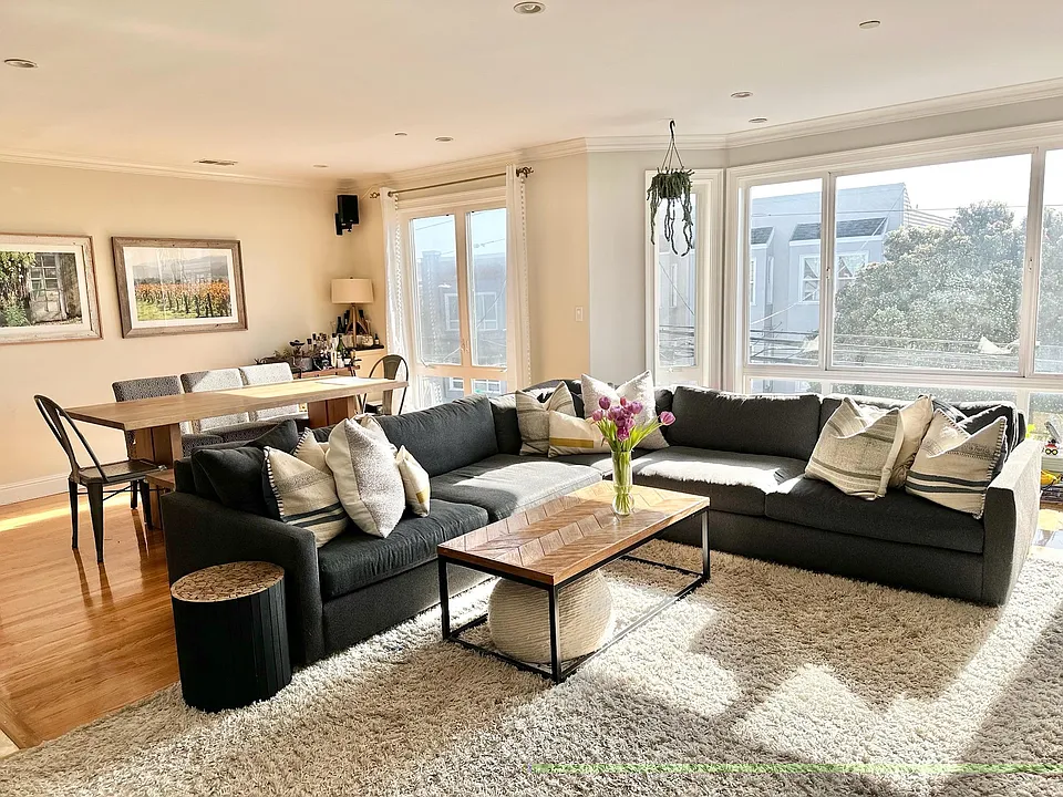Living Room and Dining Room
