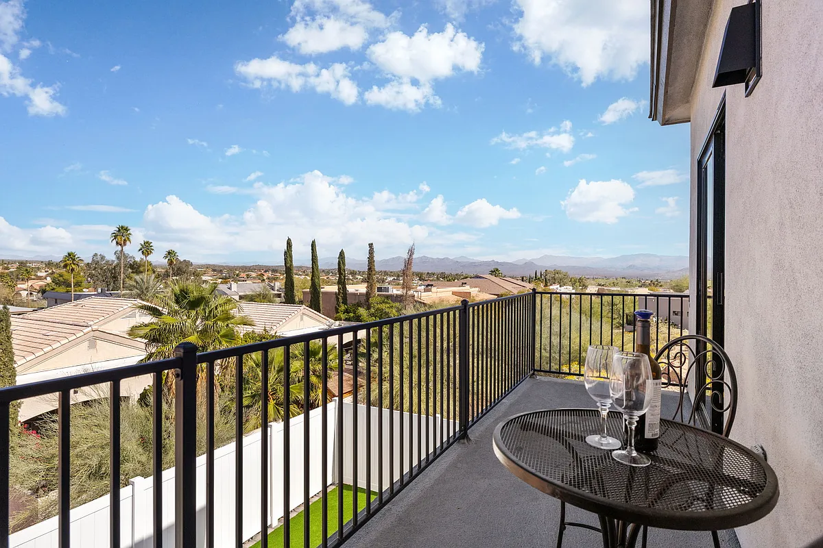 Beautiful views from the balcony - 16714 E Almont Dr