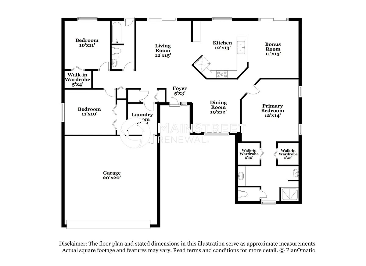 Floor Plan - 625 Regency Way