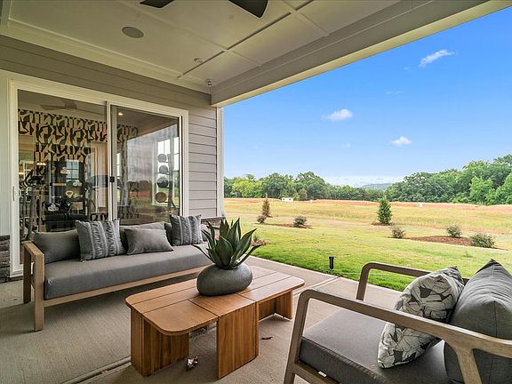 McLean South Shore Plan 2 Model Home Outdoor Living Space