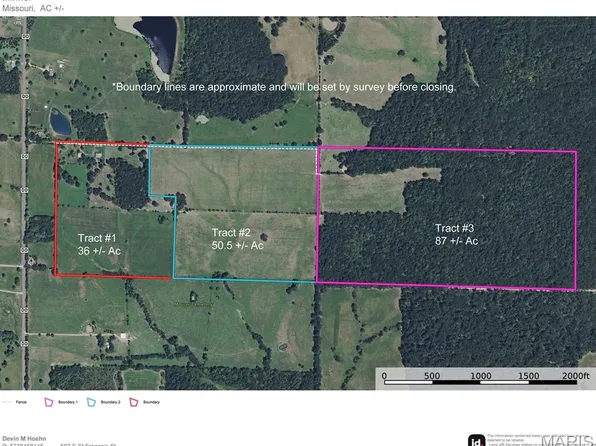 TRACT One State Highway Dd Gln, Marquand, MO 63655