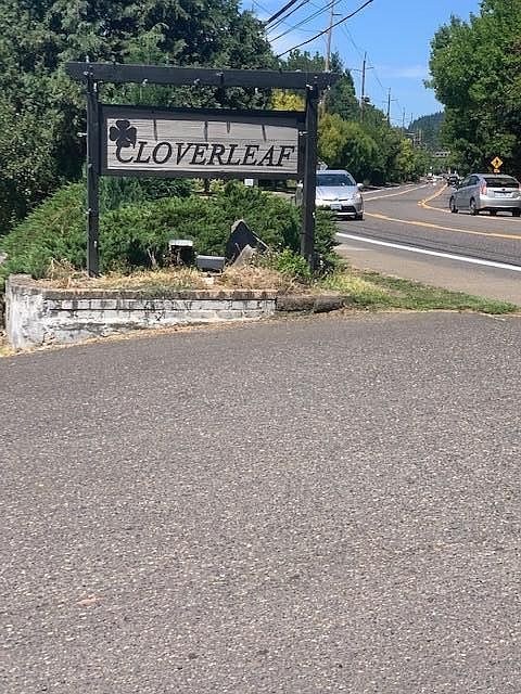 entrance to parking