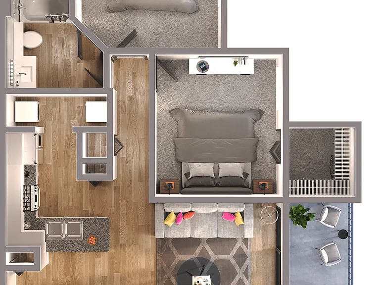 B1 Renovated Floor Plan B1 Renovated Floor Plan