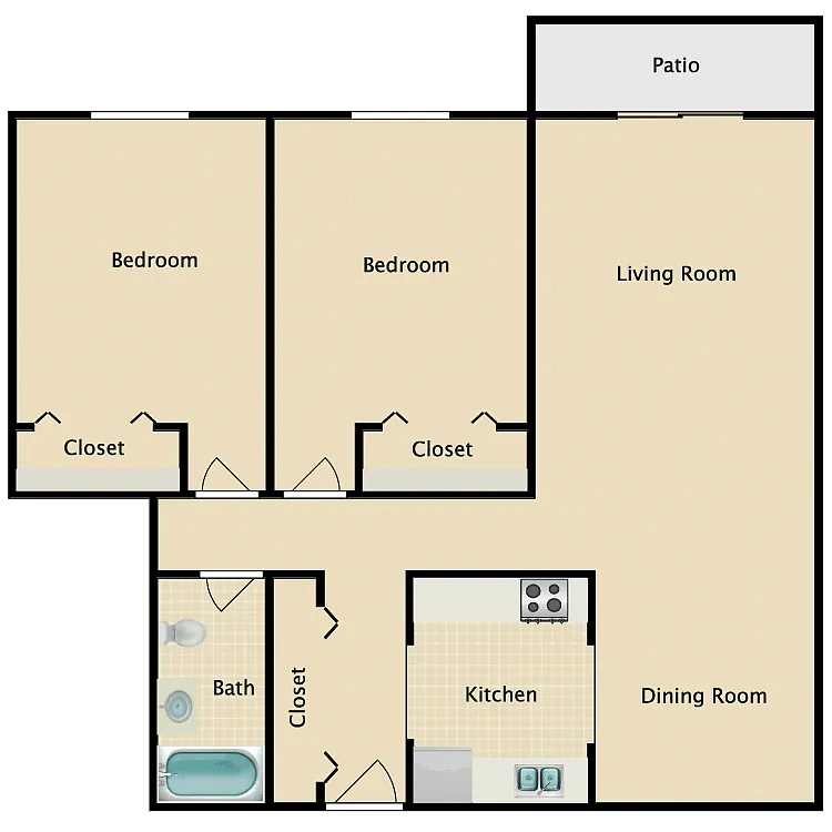 Floor plan Boston