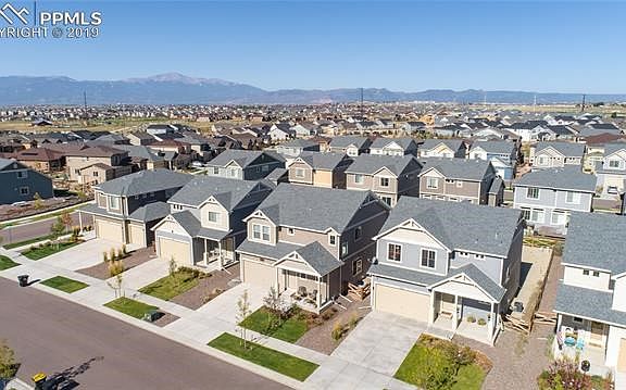 More Aerial View Front of Home