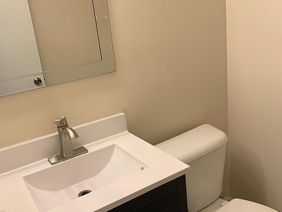 Half bathroom on first floor