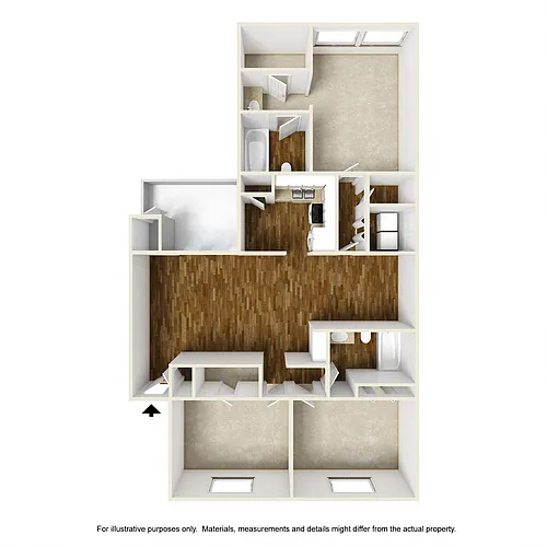 Floor plan Augusta-C1