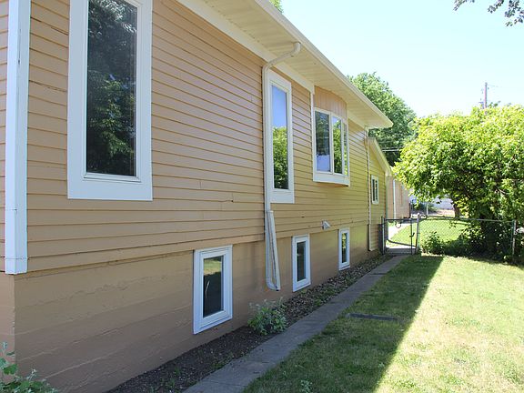 North side of home