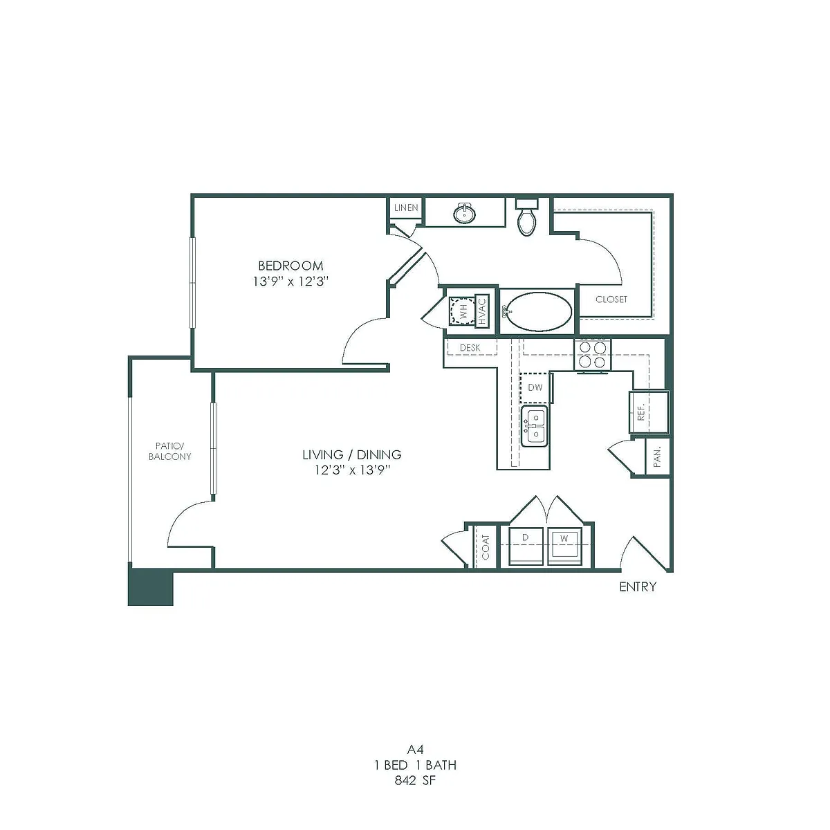 Floor plan A4