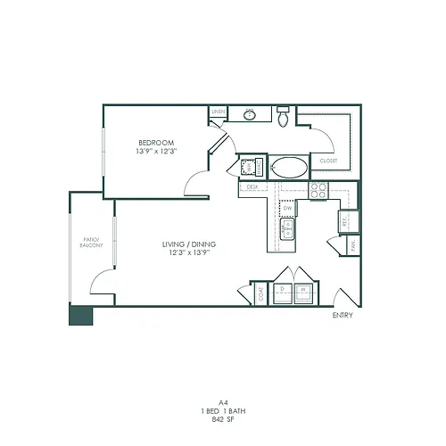 Floor plan A4