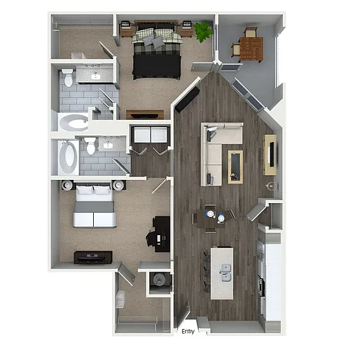 Floor plan B3