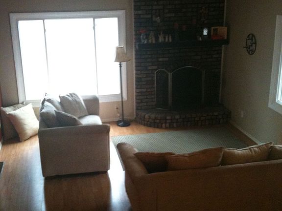 Living Room with Fireplace