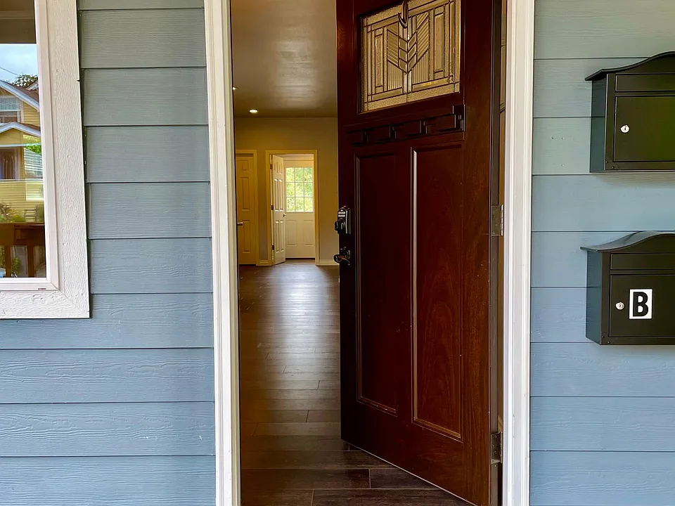 Welcoming front porch