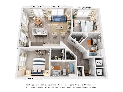 Floor plan Featherstone