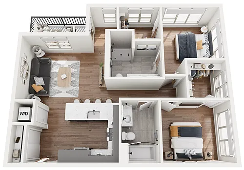 Floor plan B4