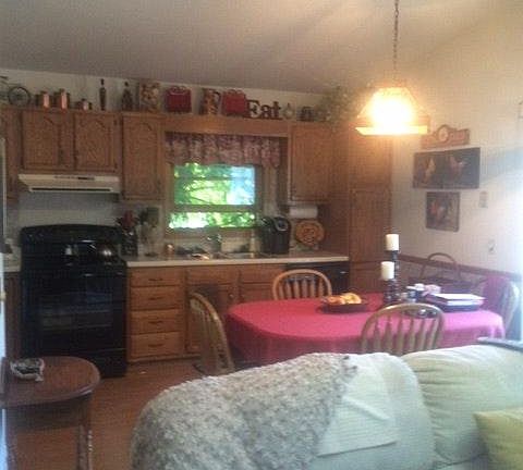 living room dining room area 