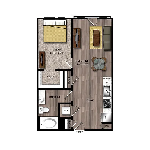 Floor plan A72