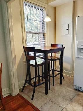 Breakfast nook.