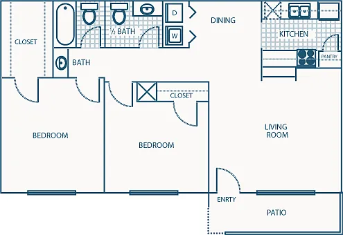 Floor plan E