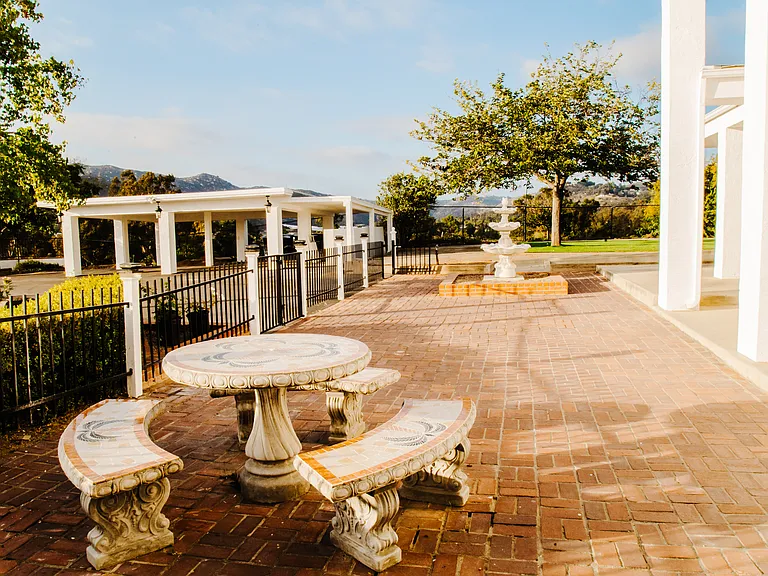 Courtyard of Estate