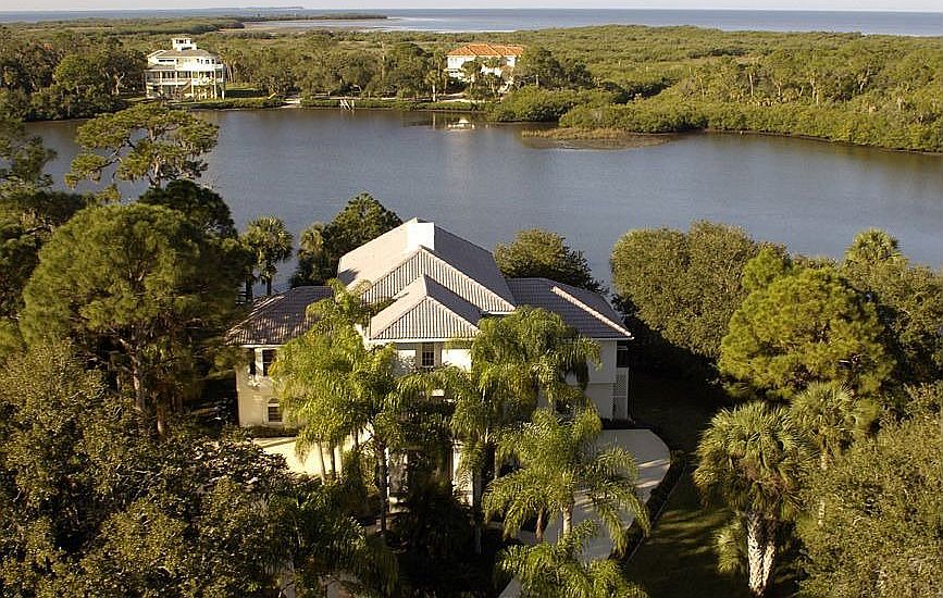 Aireal View of House