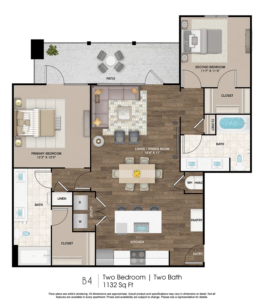Floor plan B4