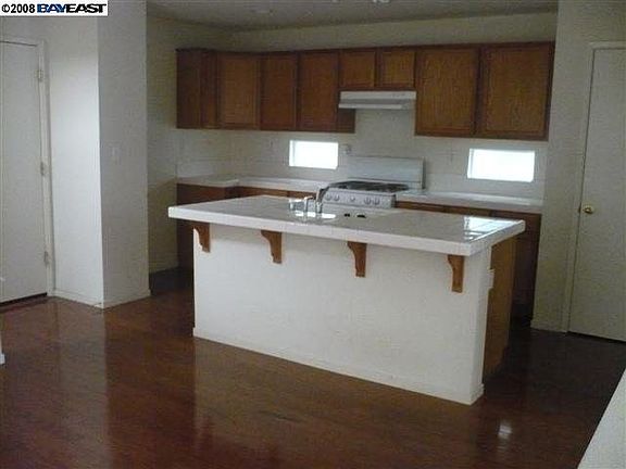 Kitchen with island