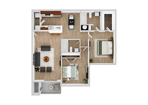 Floor plan B1