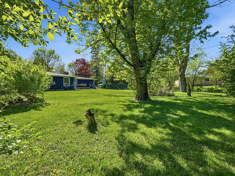 Fenced backyard of 5122 Marathon Dr