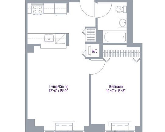 2nd image of 310 E 2nd St APT 6L