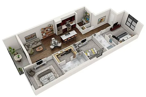 Floor plan C1