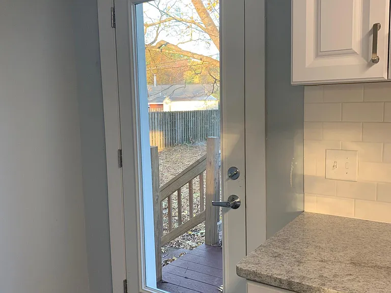 Back door