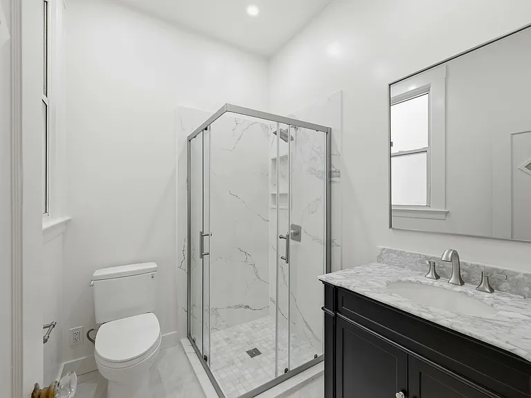 1st fully updated spacious bathroom