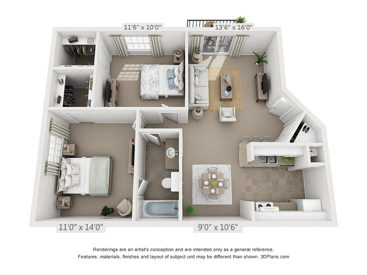 Floor plan B1
