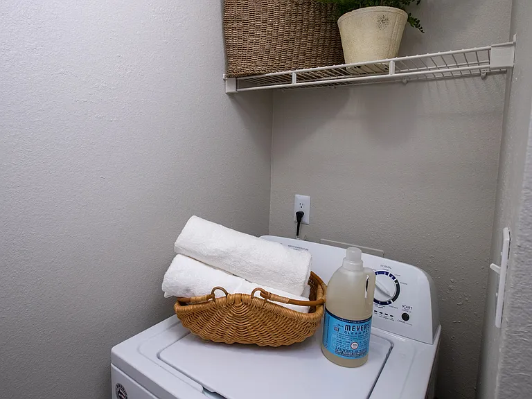 Here at Meadow Lakes, all our residents can enjoy the convenience of full-size washers and dryers included in every apartment!