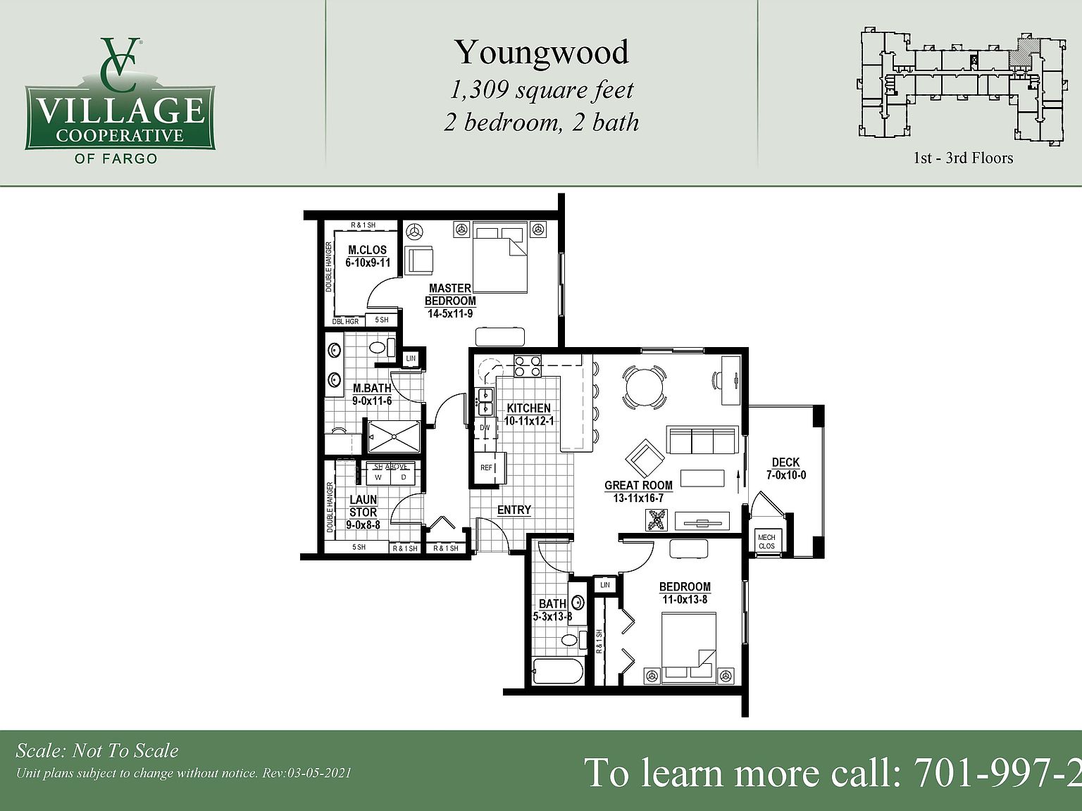 Youngwood Plan, Village Cooperative of Fargo (Active Adults 62+), Fargo