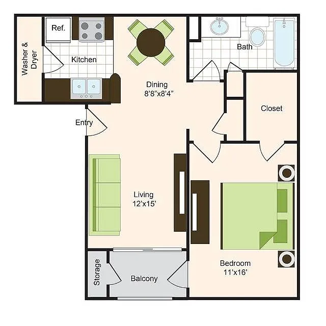 Floor plan B