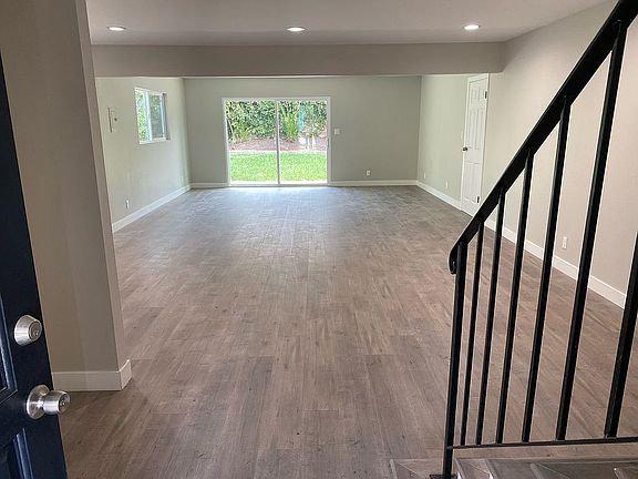 Laminate flooring throughout