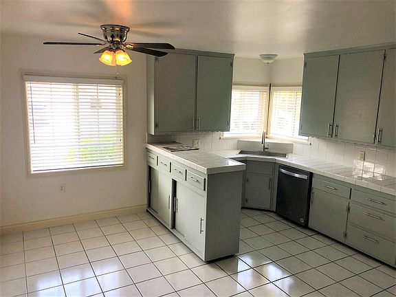 Updated kitchen with new sink and dishwasher