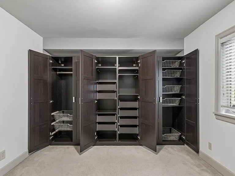 Built in storage 1st bedroom