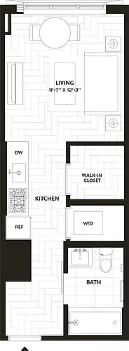 Floor plan Studio-S2