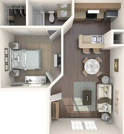 1B Floor Plan 1B Floor Plan