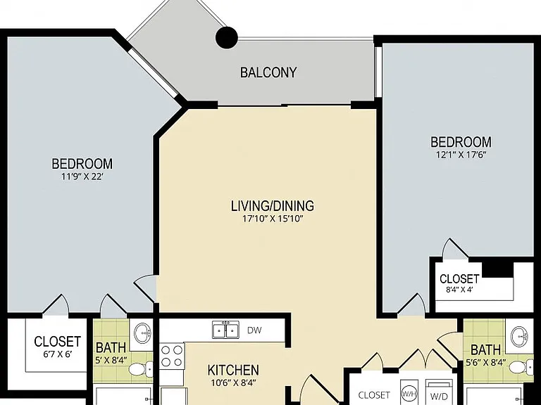 Explore a thoughtfully designed floor plan offering a balance of style and space. Explore a thoughtfully designed floor plan offering a balance of style and space.