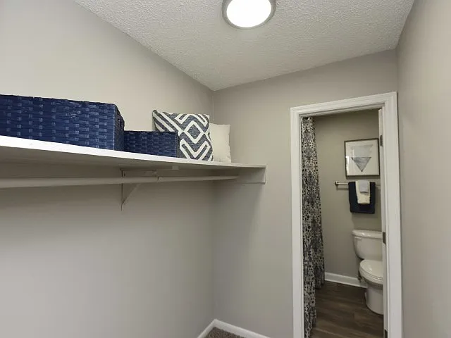 Generous Closet Space