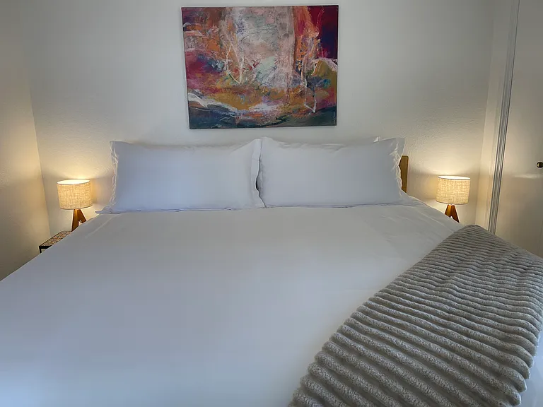 Upstairs Bedroom in king bed configuration