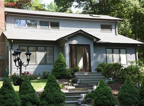 Well maintained and thoughtful landscaping reflects pride of ownership.