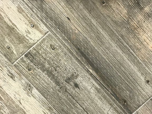 Matching tile throughout 