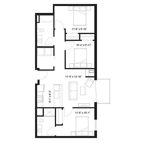 Floor plan Artemis