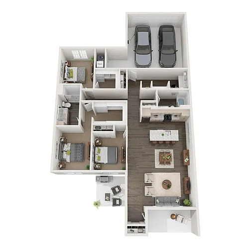 Floor plan D1 Mendota
