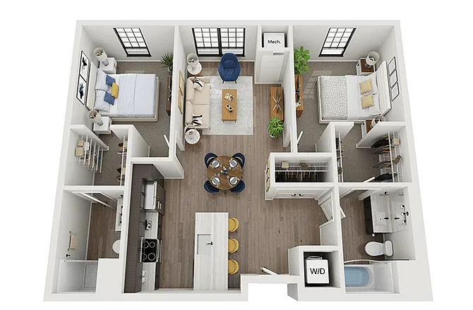 Floor plan Villard
